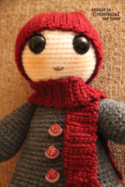 Mia, ma Poupee, tejida en ganchillo
