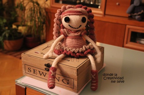 Lalaloopsy tejida en ganchillo