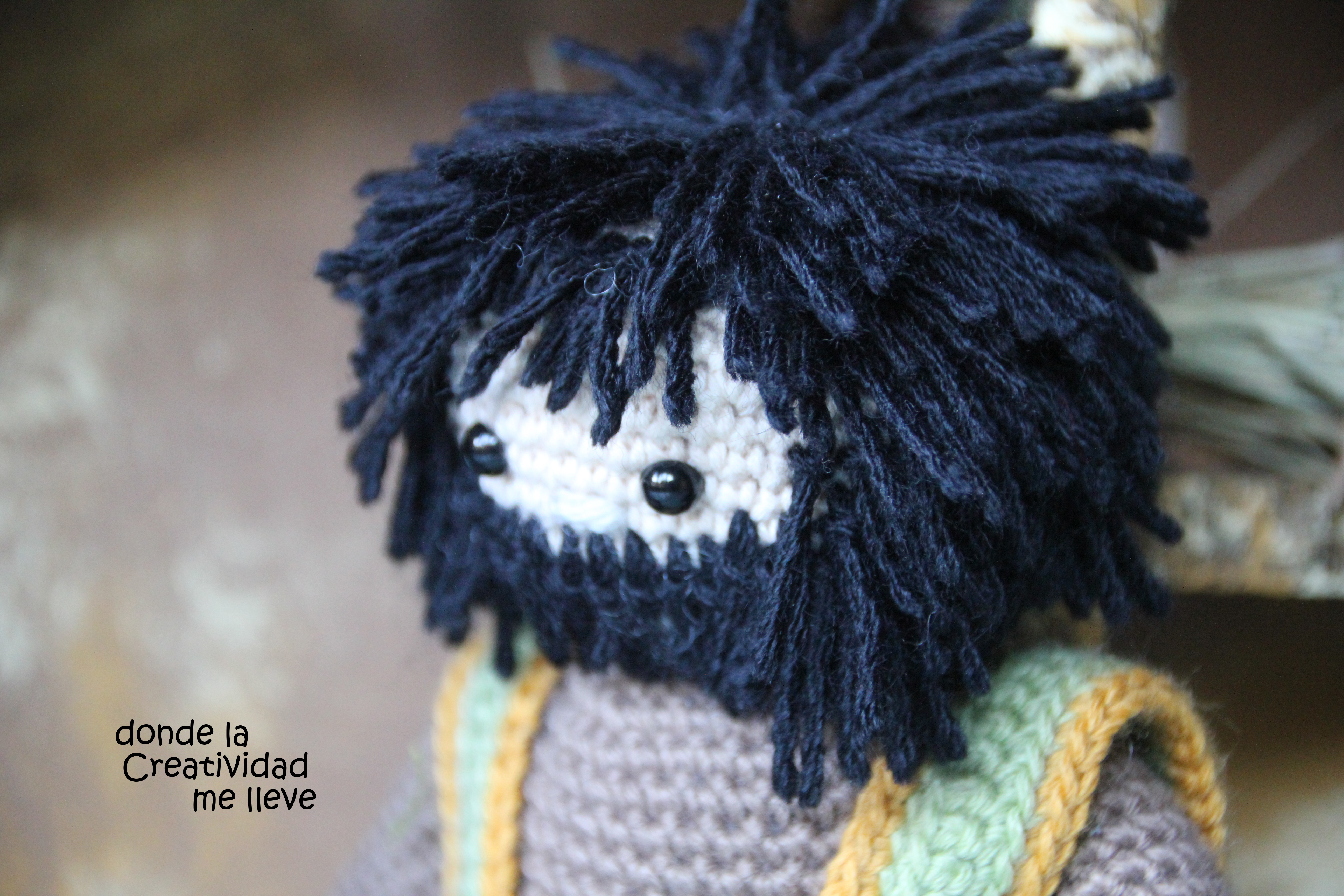 San José, Nacimiento tejido en ganchillo